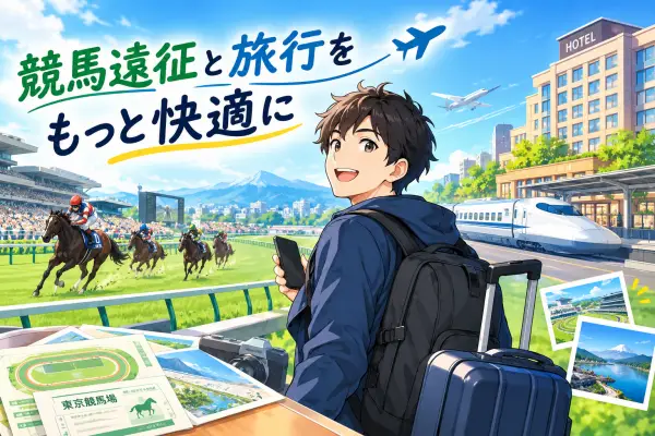 競馬遠征と旅行をもっと快適に